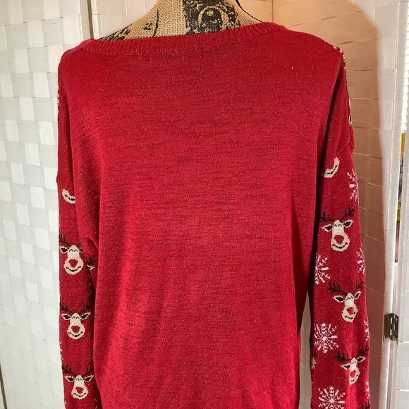 reindeer christmas sweater - Picture 7 of 10